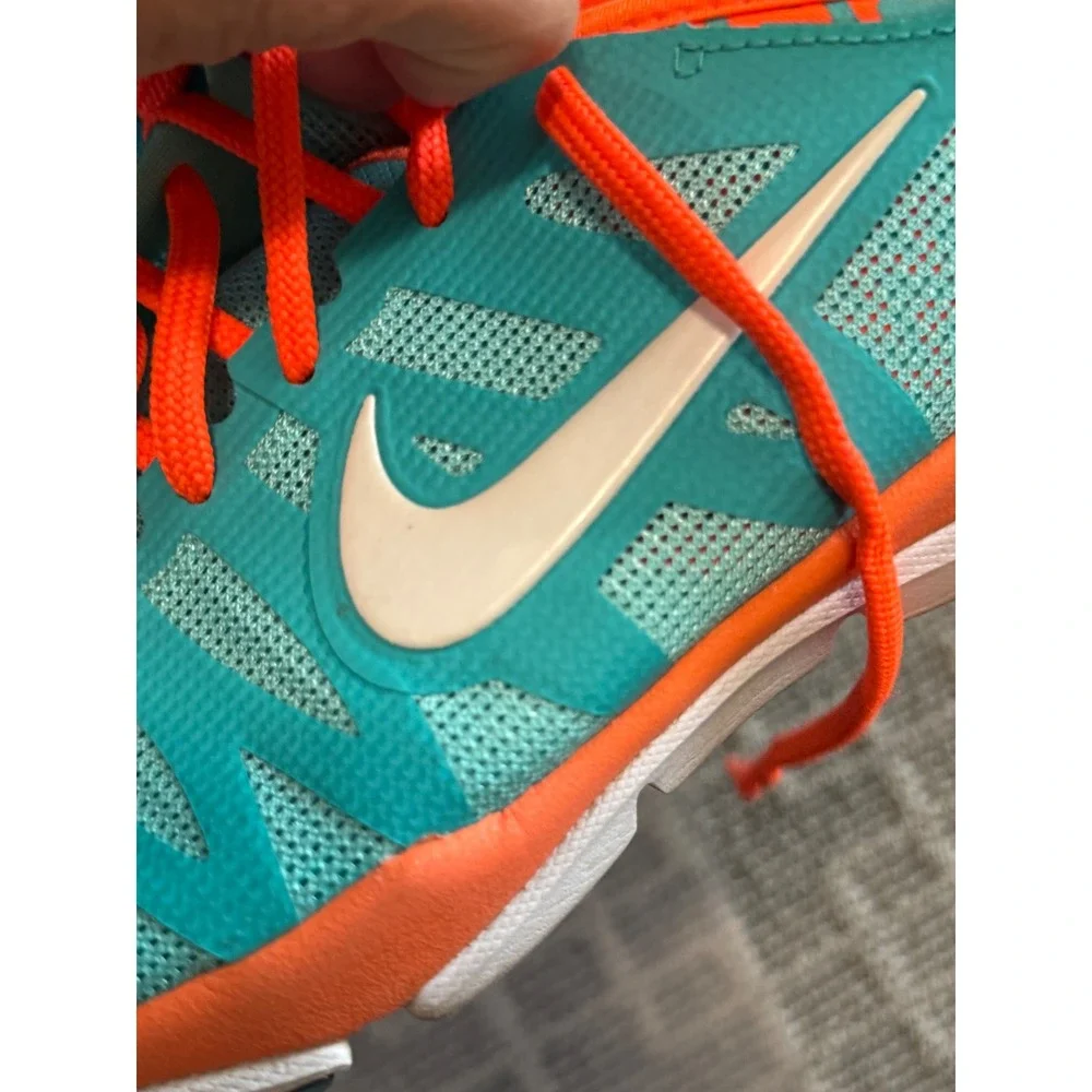 Nike Free 5.0 TR Fit 5 Training Shoes Teal Orange White Women's Size‎ 8.5